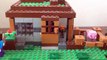 Lego Minecraft short stop motion - Trolling Steve - 2 - playing with lava