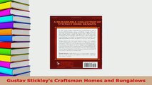 Download  Gustav Stickleys Craftsman Homes and Bungalows Download Full Ebook