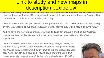 Chernobyl impact study suggests Czech Republic was worse hit by nuclear disaster