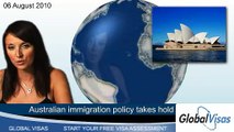 Australian immigration policy takes hold
