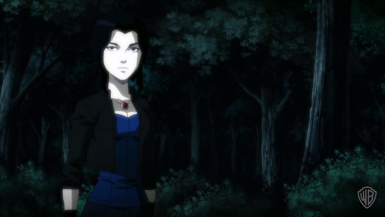 Justice League vs. Teen Titans Movie - Trigon Appears to Raven