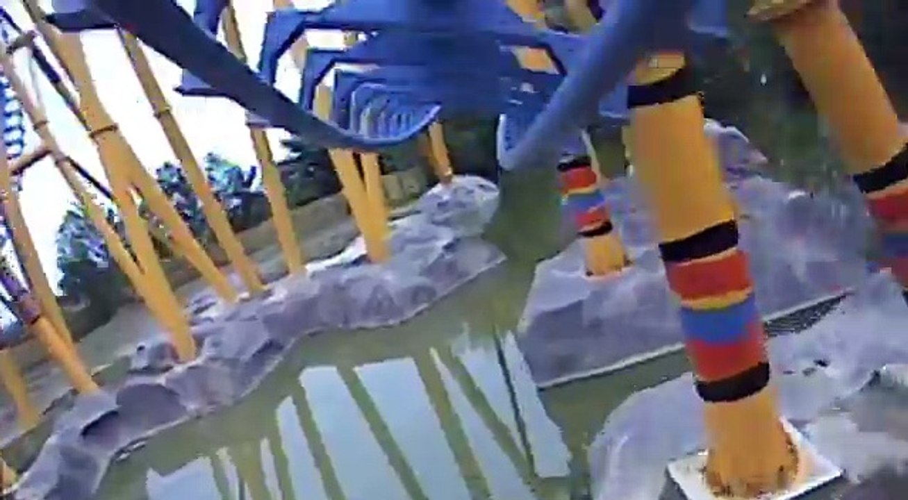 Kumali Roller Coaster POV Flamingoland Vekoma Shenlin SLC On-Ride UK England