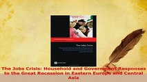PDF  The Jobs Crisis Household and Government Responses to the Great Recession in Eastern Download Online