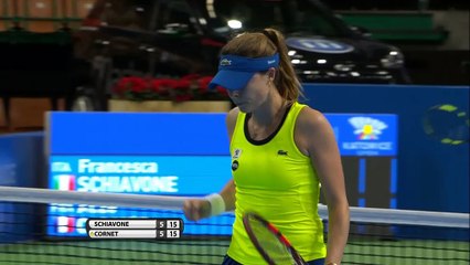 Katowice - Cornet explose en vol