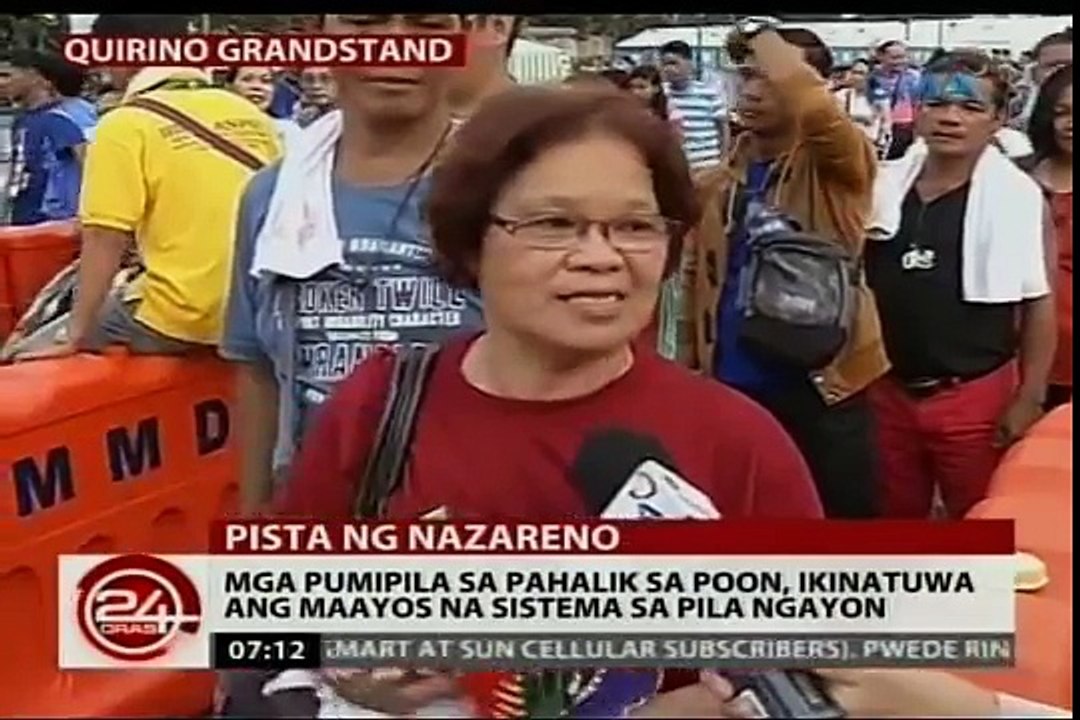 Mga pumipila sa pahalik sa Poon, ikinatuwa ang maayos na sistema sa pila ngayon