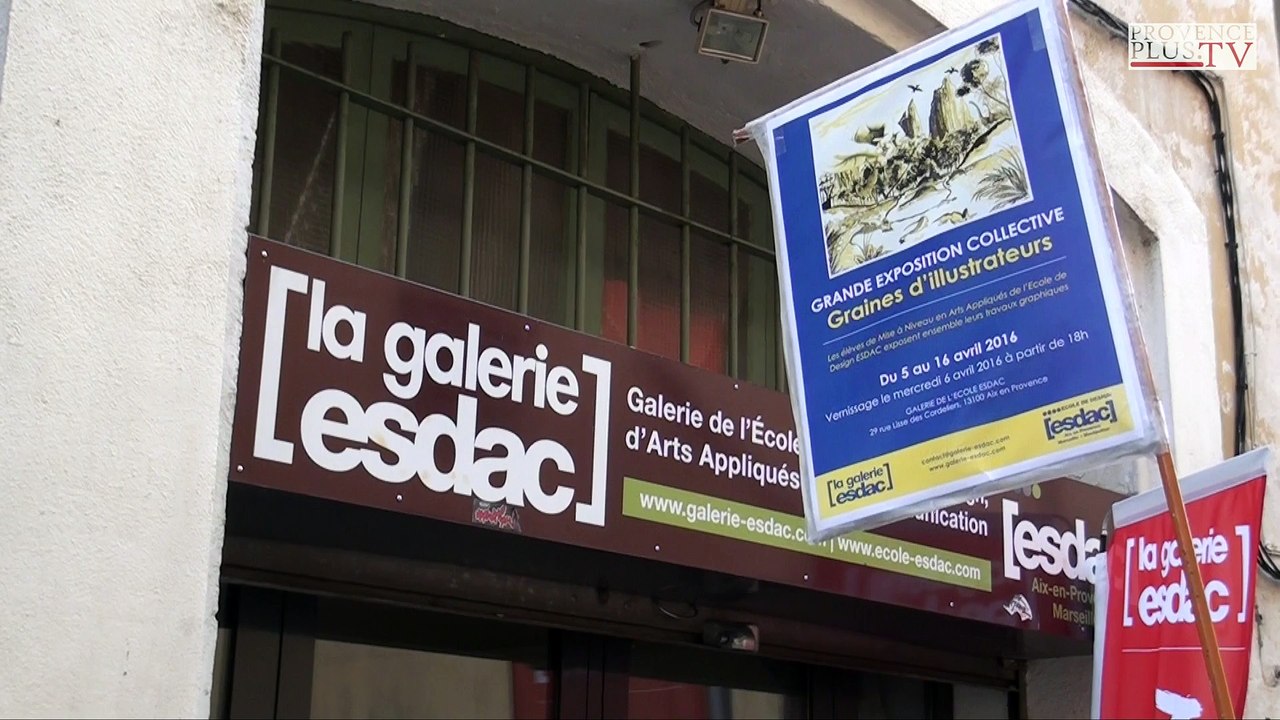 Graines d'Illustrateurs, exposition des étudiants en MANAA