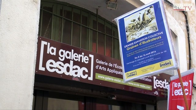 Graines d'Illustrateurs, exposition des étudiants en MANAA