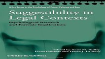 Download Suggestibility in Legal Contexts  Psychological Research and Forensic Implications  Wiley