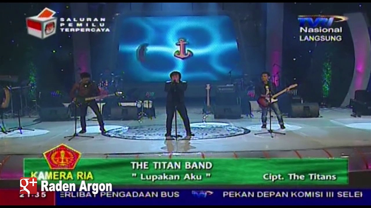 THE TITANS BAND [Lupakan Aku] Live Kamera Ria TVRI (18-02-2014)