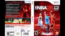 NBA 2K13 Wii Save (Roster Update on Jan 20, 2016)