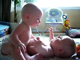 Twin Baby Boys had the Happiest Conversation Ever Recorded