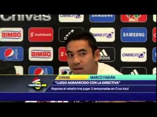 "Hablaré en la cancha": Marco Fabian
