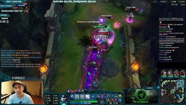 Sirhcez Taric Rework play - League of Legends