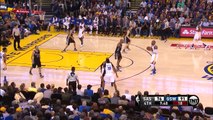 Harrison Barnes Leaves Kevin Martin Chasing a Ghost   Spurs vs Warriors   April 7, 2016   NBA