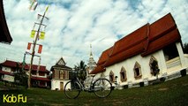 Timelapse : Wat Hua khuang, Nan, Thailand วัดหัวข่วง เมืองน่าน SJ5000+