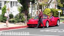 Kissing Prank - FERRARI Gold Digger | PrankWD