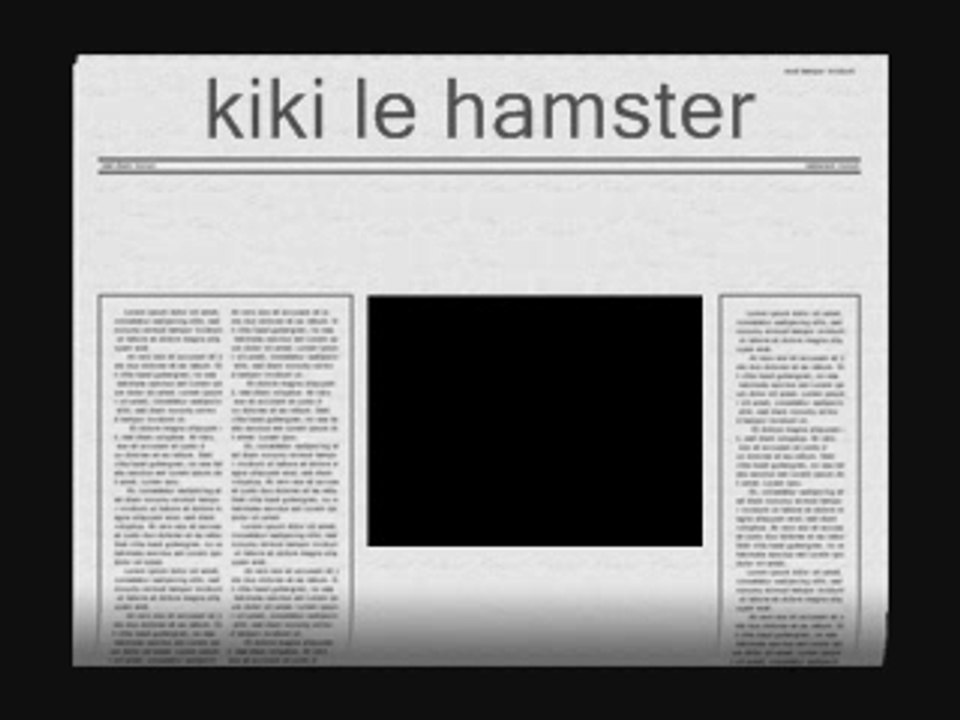 Kiki le hamster