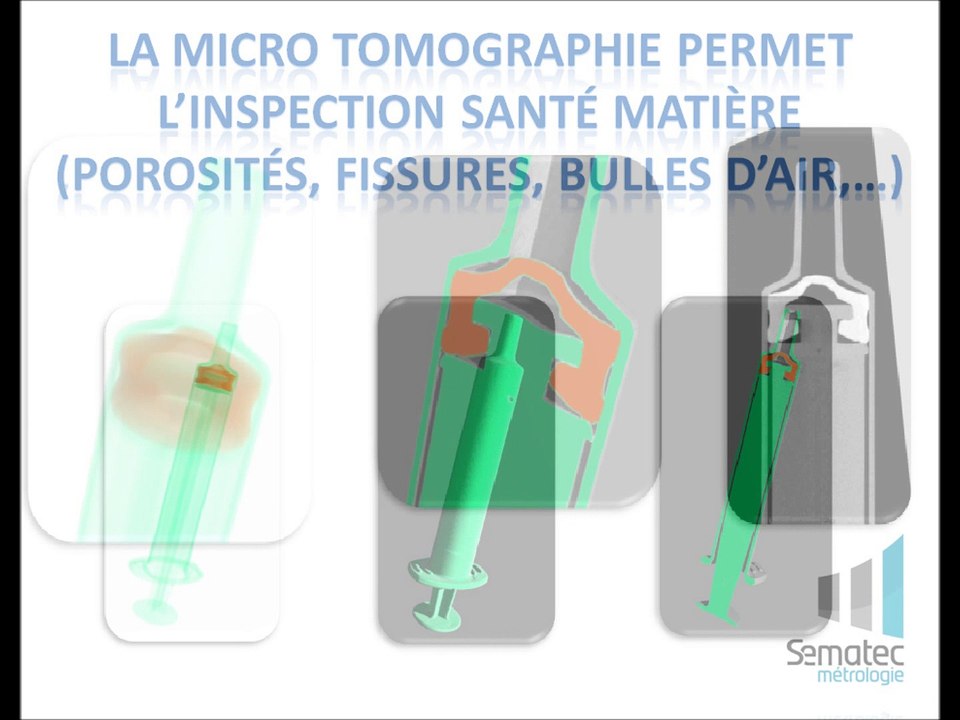 Tomographie - sens de fibrage