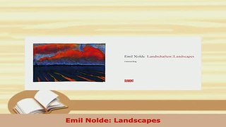 PDF  Emil Nolde Landscapes  EBook