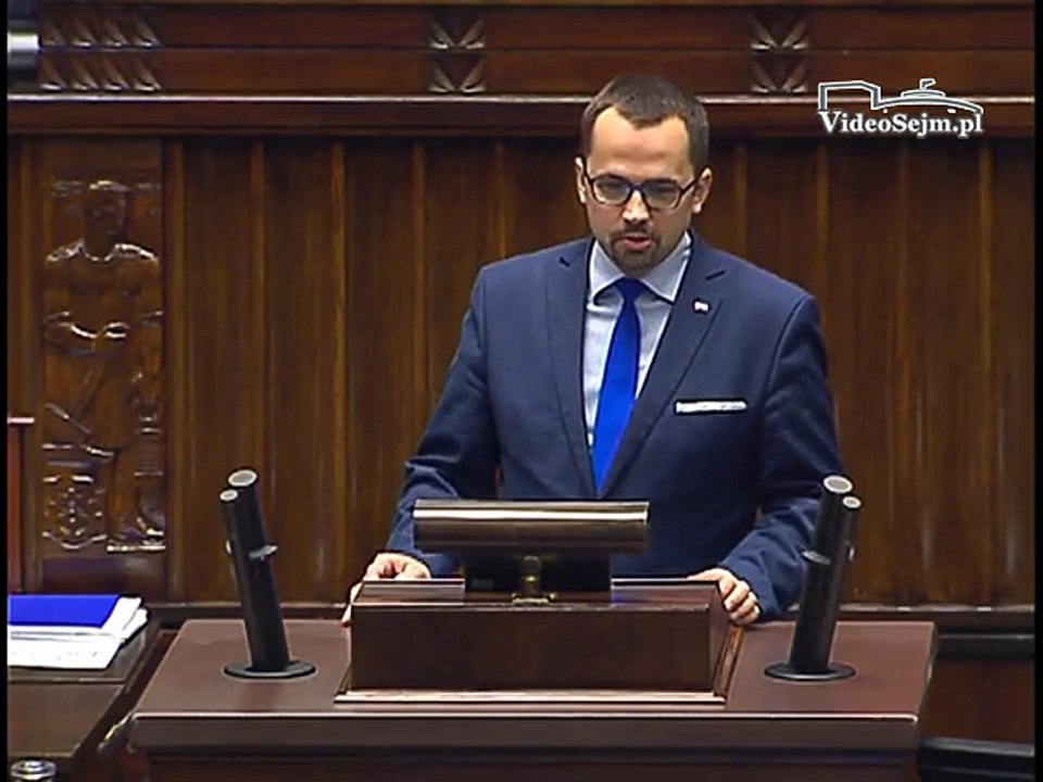 Poseł Marcin Horała - Wystąpienie z dnia 01 kwietnia 2016 roku.