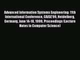 Read Advanced Information Systems Engineering: 11th International Conference CAiSE'99 Heidelberg