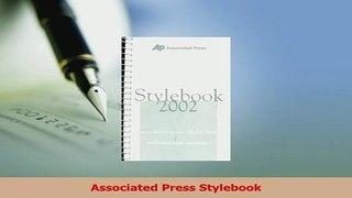 Download  Associated Press Stylebook PDF Free