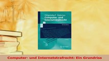 Read  Computer und Internetstrafrecht Ein Grundriss PDF Online