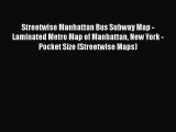Download Streetwise Manhattan Bus Subway Map - Laminated Metro Map of Manhattan New York -