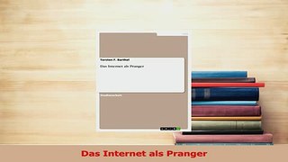 Read  Das Internet als Pranger Ebook Free