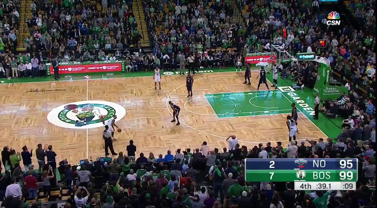 Isaiah Thomas's Ankle Breaker... Actually Break...
