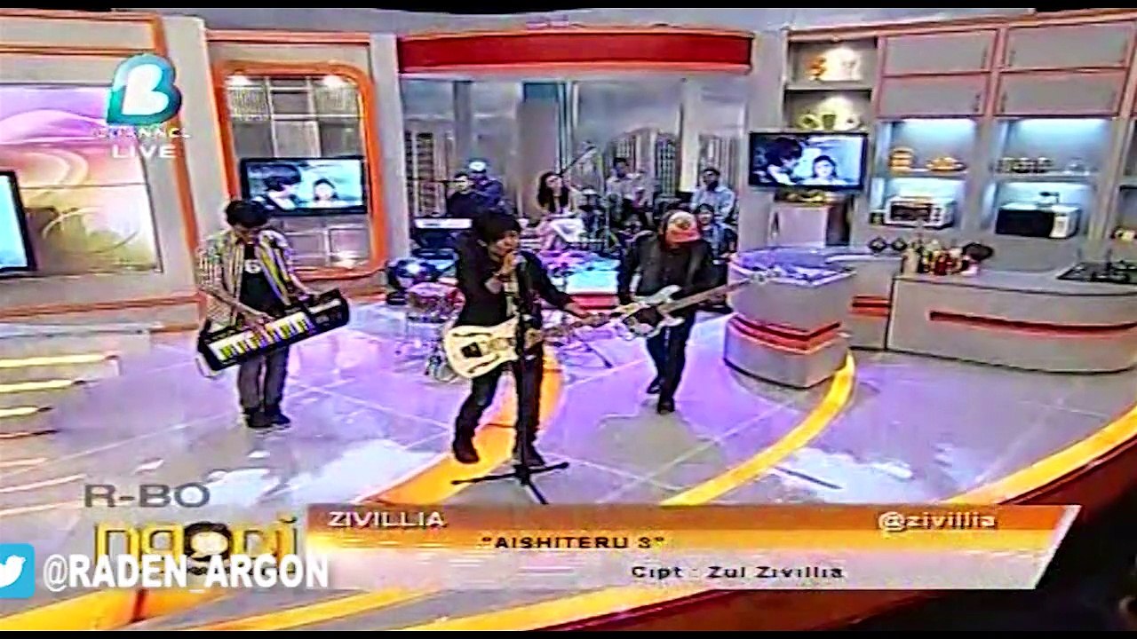ZIVILIA BAND [Aishiteru 3] Live Ngopi B-CHANNEL (21-03-2013)