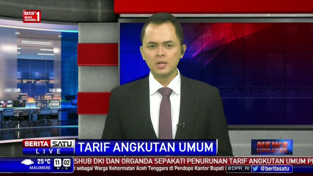 Penurunan Tarif Angkutan Umum Mulai Berlaku Hari Ini