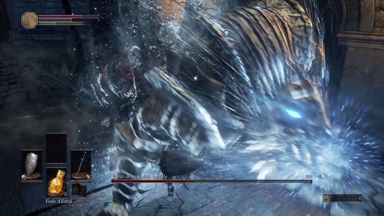 Dark Souls 3 - Boss #2 - Vordt de la Vallée boréale