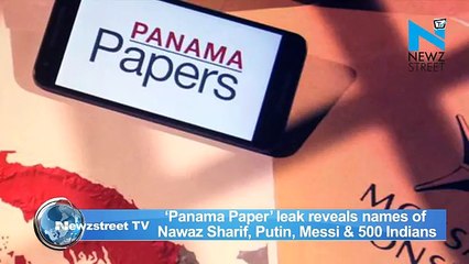 ‘Panama Paper’ leak reveals names of Nawaz Sharif, Putin, Messi & 500 Indians