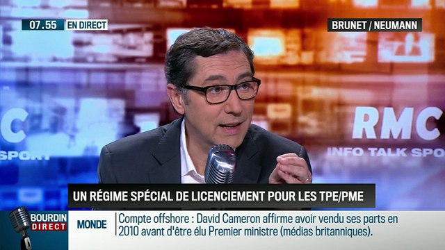 Brunet & Neumann: Un régime spécial de licenciement pour les TPE/PME ? - 08/04