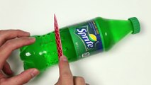 How to Make Sprite Soda Gummy Bottle Shape Fun & Easy DIY Sprite Soda Jello Dessert!