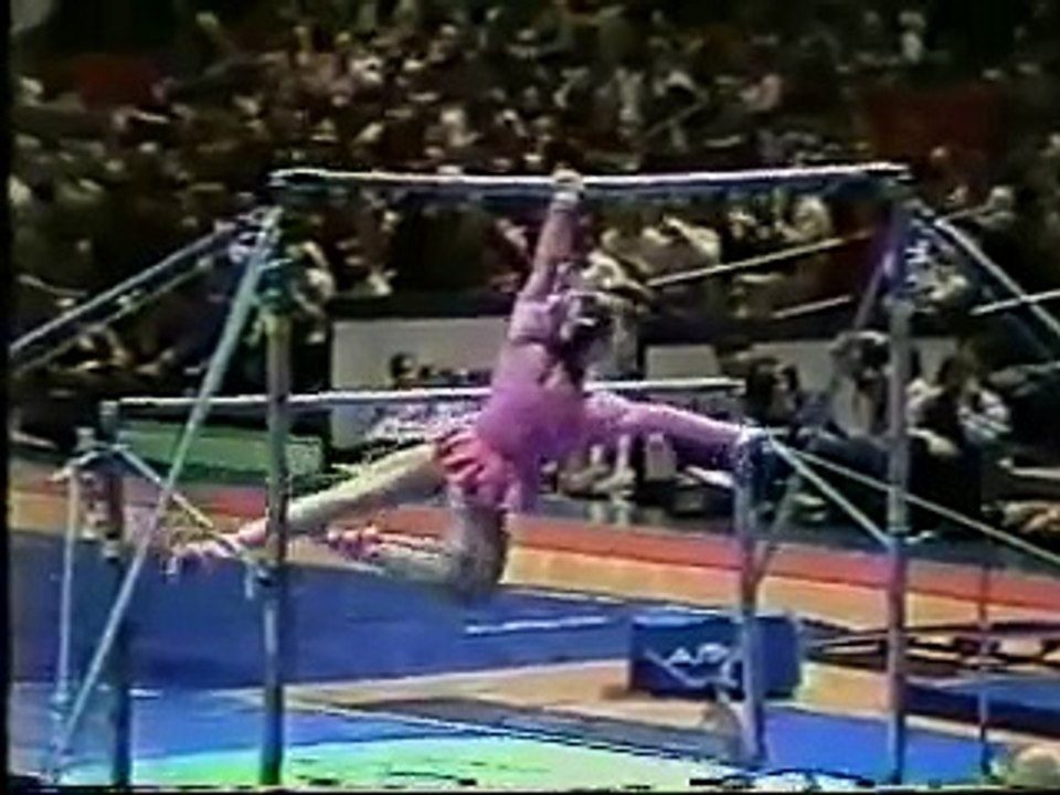 1981 Nadia Tour gymnastics Paul Hunt comedy uneven bars