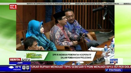 DPR Berharap Pemerintah Kooperatif dalam Pembahasan Prolegnas