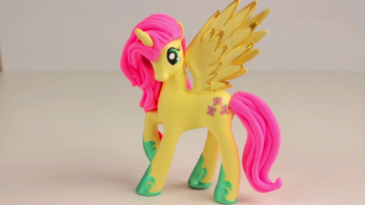 ООАК МЛП Флатершай Аликорн игрушки для девочек на русском май литл пони