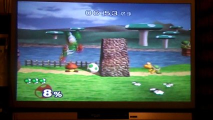 How to unlock luigi in super smash bros melee as yoshi part 1