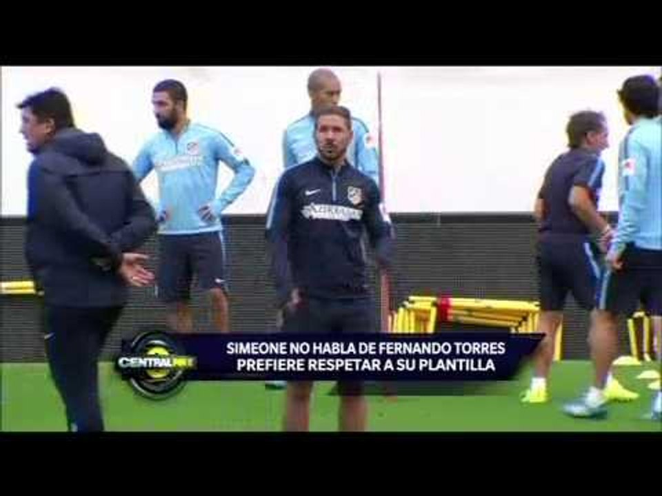 Simeone no aclarará rumores