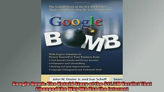 READ book  Google Bomb The Untold Story of the 113M Verdict That Changed the Way We Use the  FREE BOOOK ONLINE