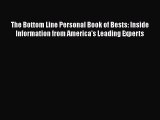 Download The Bottom Line Personal Book of Bests: Inside Information from America's Leading