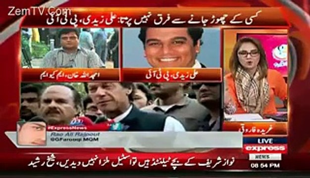 میں نے کہا تھا مجھے اس گھٹیا انسان کے ساتھ نہیں لینا - علی زیدی تحریک انصاف کے ایم کیو ایم میں شامل ہونے والے امیدوار کی وجہ سے غریدہ فاروقی پر ناراض