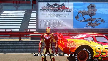Cars Spiderman Nursery ♪ Father grumble ♪ Iron Man McQueen Cars HD