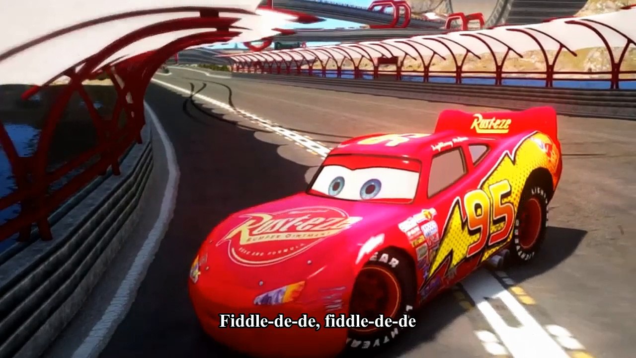 Cars Spiderman Nursery ♪ Fiddle dee dee ♪ Iron Man McQueen Cars HD
