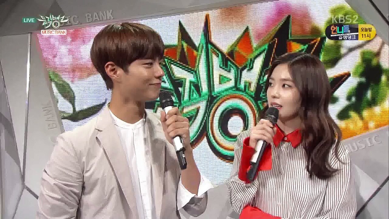 160408 뮤직뱅크 아이린 뮤직큐