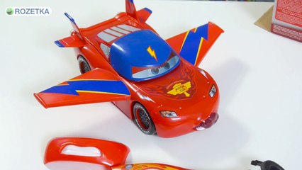 Disney Cars Трансформер Молния МакКвин  обзор и распаковка