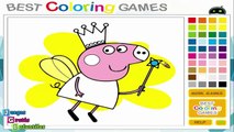 Peppa Pig - Colorear Peppa Pig Hada - Juegos Gratis Infantiles Online En Español