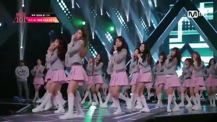 160401 JYP Somi caused confusion to Sejeong, Sohye & Sohee @ Pick Me rehearsel